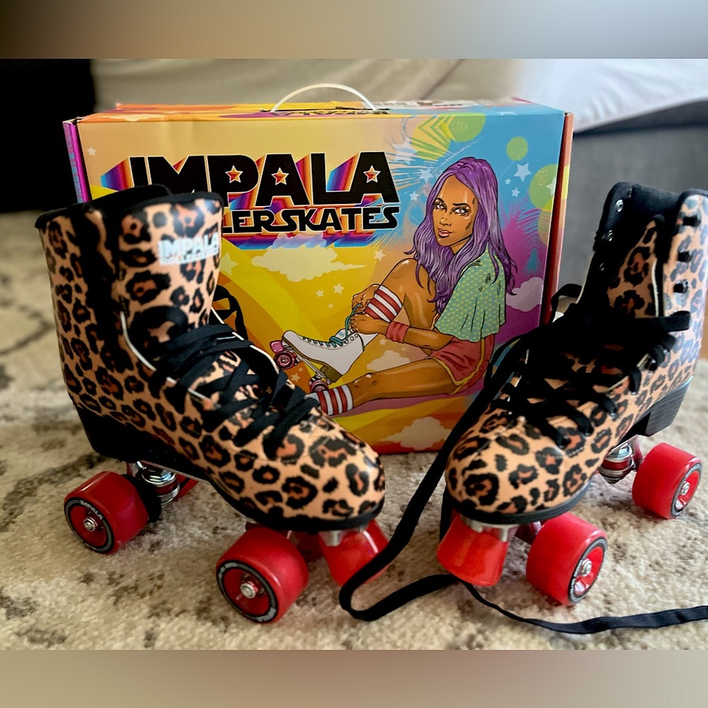 Indoor/outdoor Roller Skates by Impala Size 8